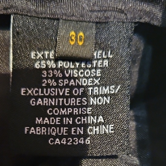 Men's Black Dress Pants - Picture 4 of 5